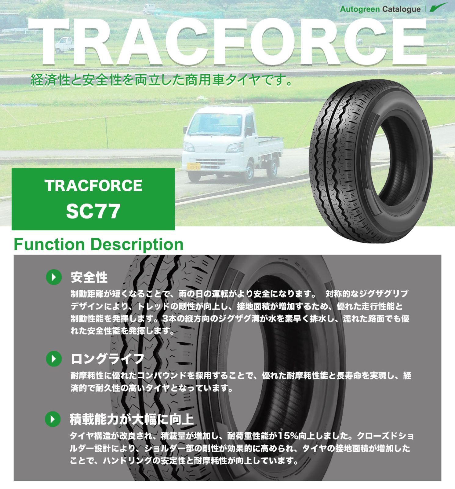 2024年製 新品タイヤ AUTOGREEN オートグリーン SuperSportChaser SSC5