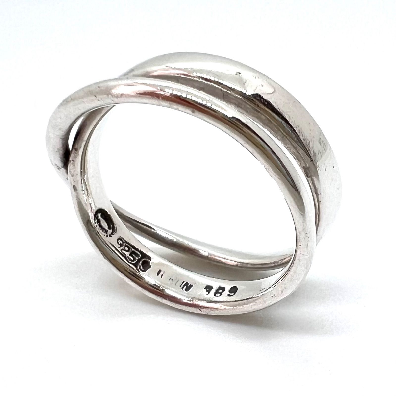 美品☆ GEORG JENSEN ジョージジェンセン リング メビウスコレクション