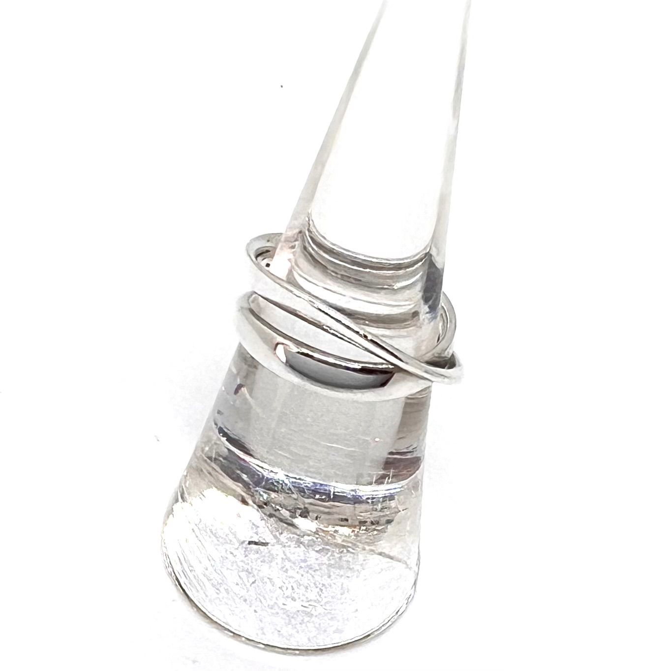   メビウスコレクション リング 369／SV925 美品☆ GEORG JENSEN ジョージジェンセン リング メビウスコレクション