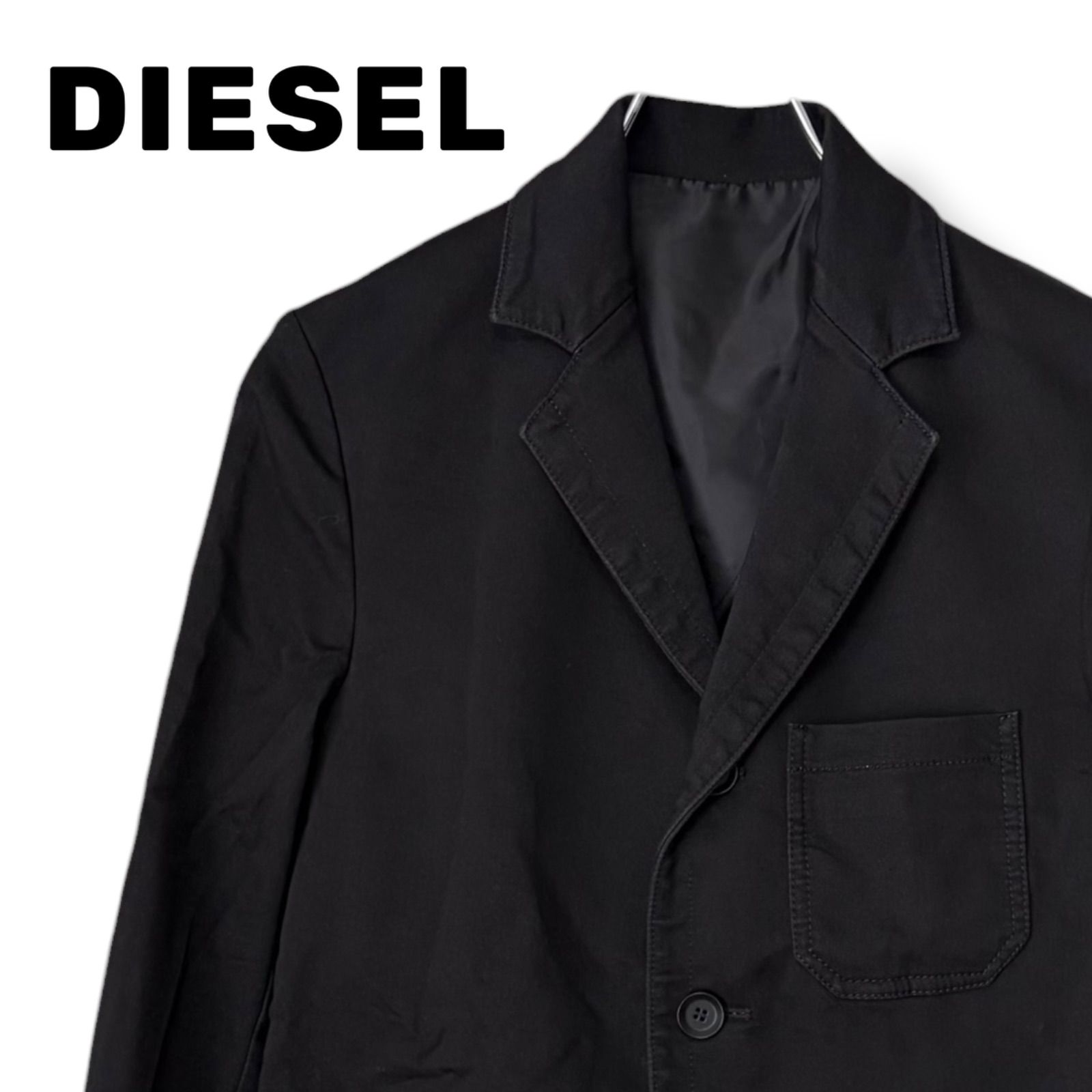 DIESEL ディーゼル ブラック メンズ アウター 長袖 ジャケット 