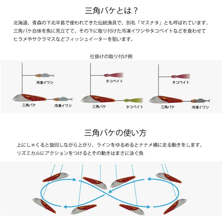 日本製 三角バケ【144g】【オレンジ】【ノーマルタイプ】穴あけ加工