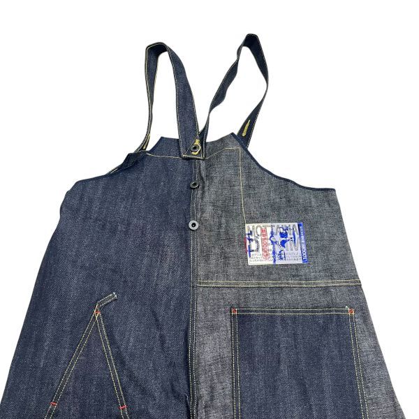 kapital もったいないデニム　オーバーオール キャピタル KAPITAL HAPPY オーバーオール デニム もったいない