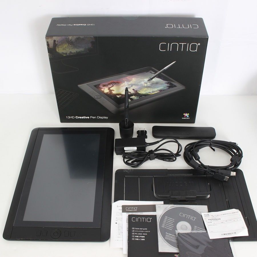 WACOM Cintiq 13HD DTK-1301/K0 液タブ 13.3フルHD液晶 ワコム 