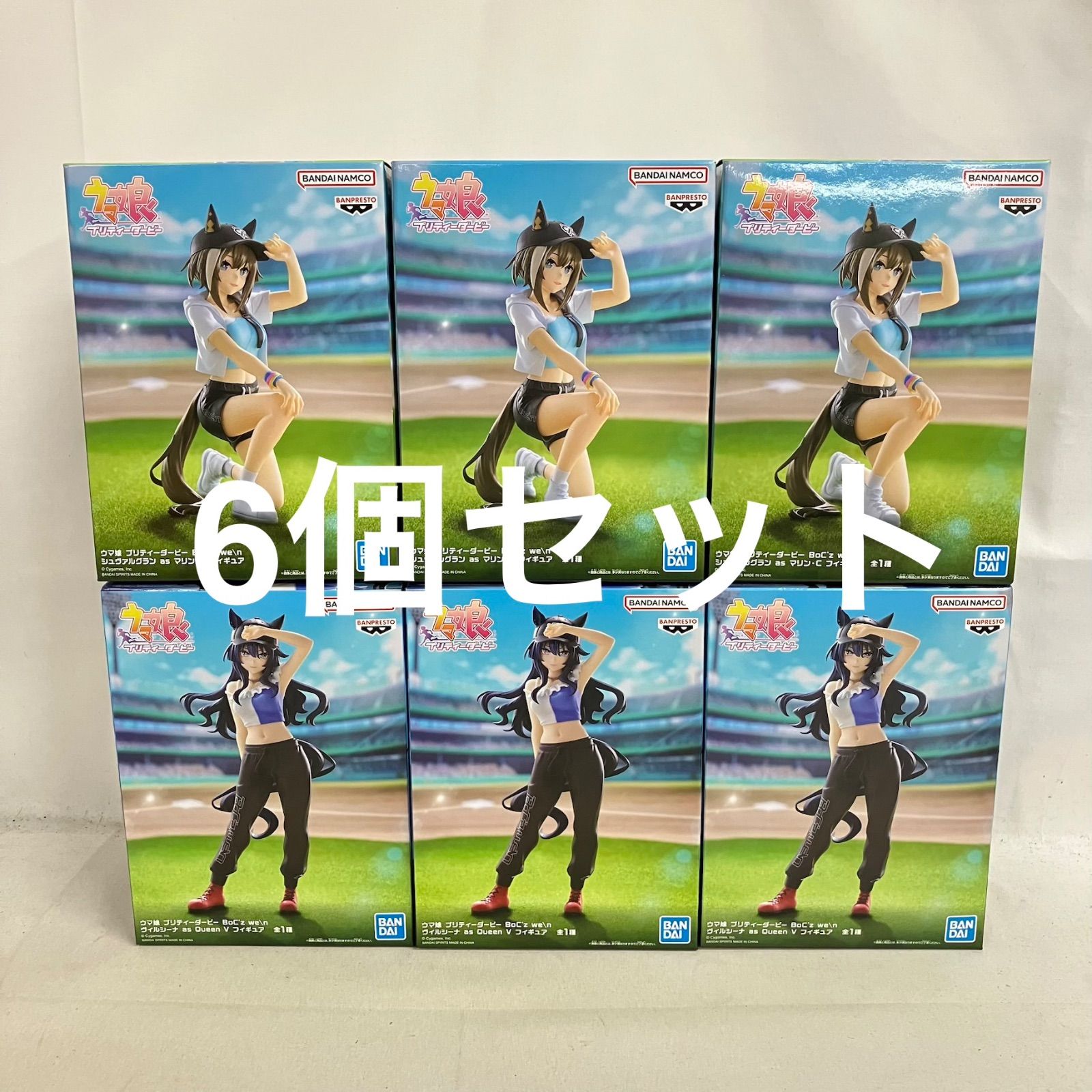 ウマ娘プリティーダービー フィギュア 6体セット ウマ娘 プリティーダービー』BoC'zメンバーのクレーンゲーム景品
