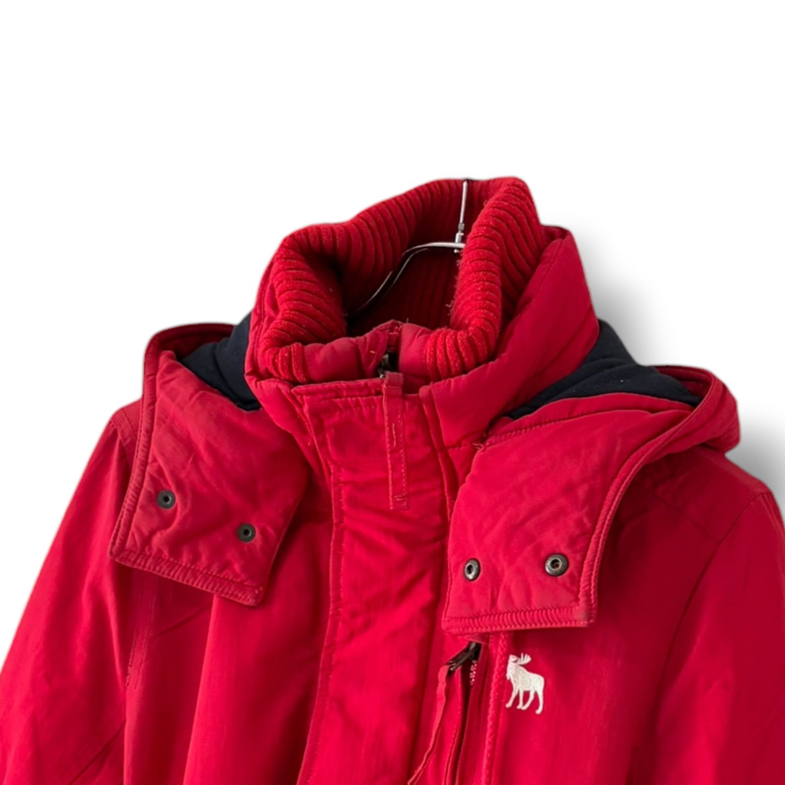 Abercrombie&Fitch アバクロンビー&フィッチ レッド メンズ アウター 