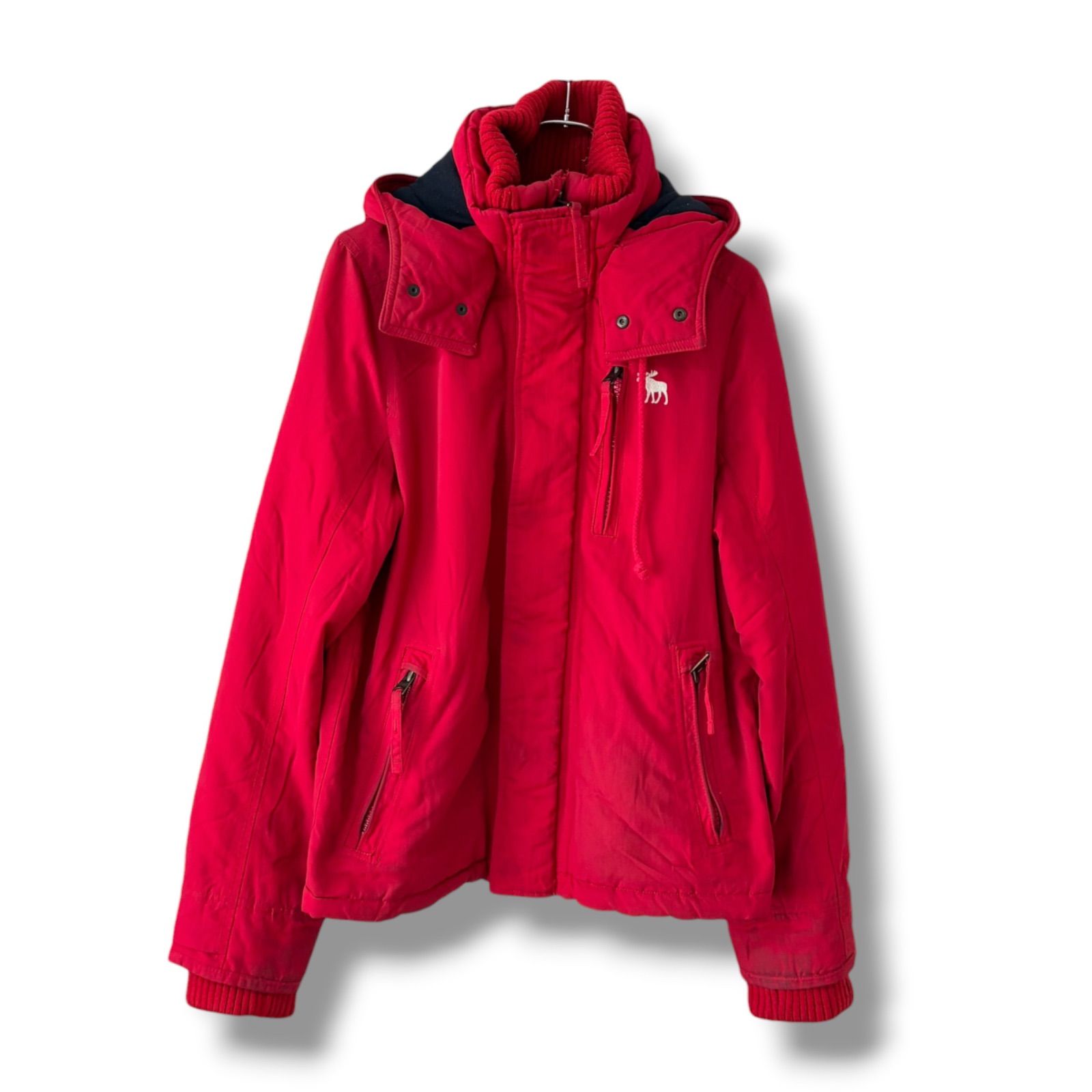 Abercrombie&Fitch アバクロンビー&フィッチ レッド メンズ アウター