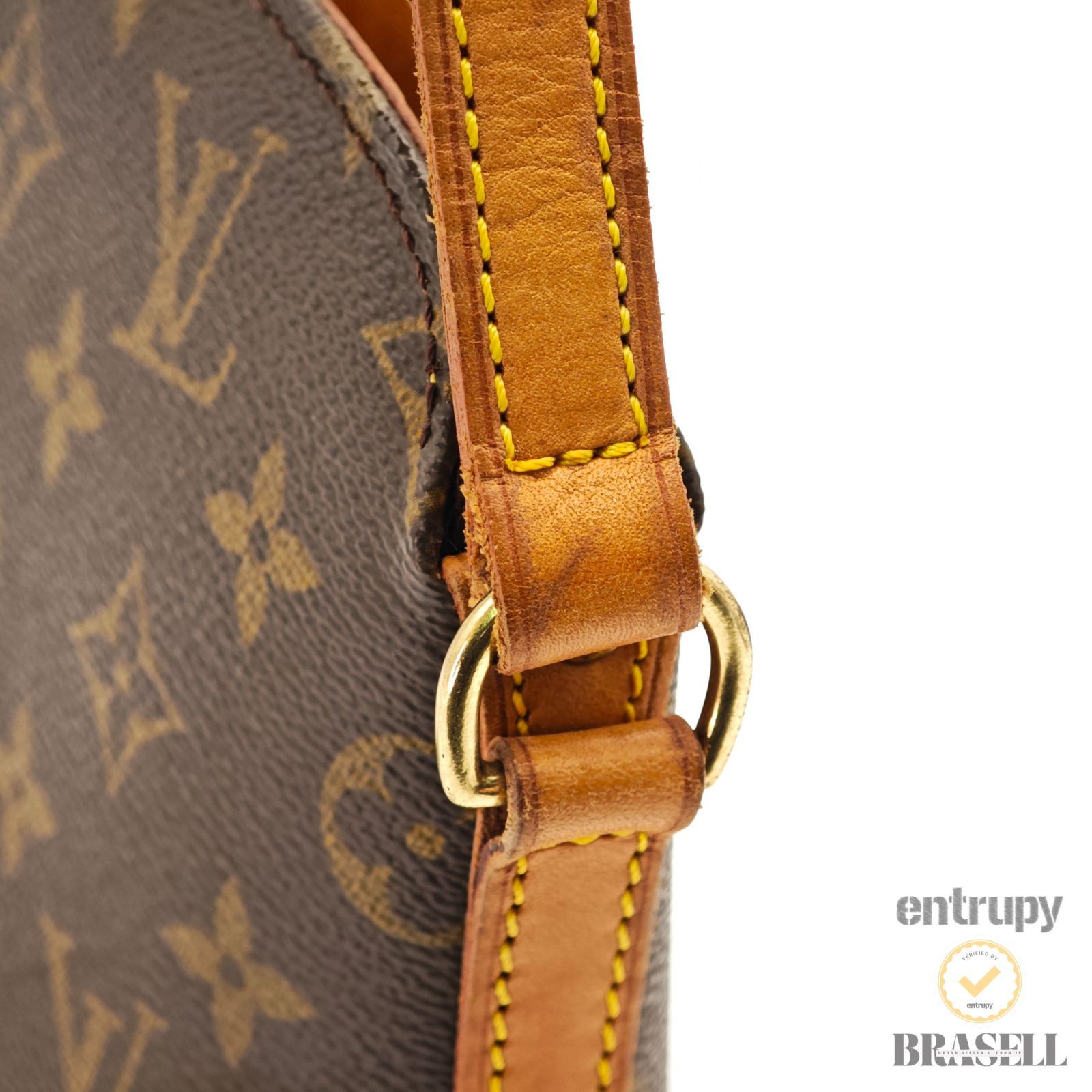 LOUIS VUITTON ドルーオ M51290 バッグ ショルダーバッグ ブラウン 