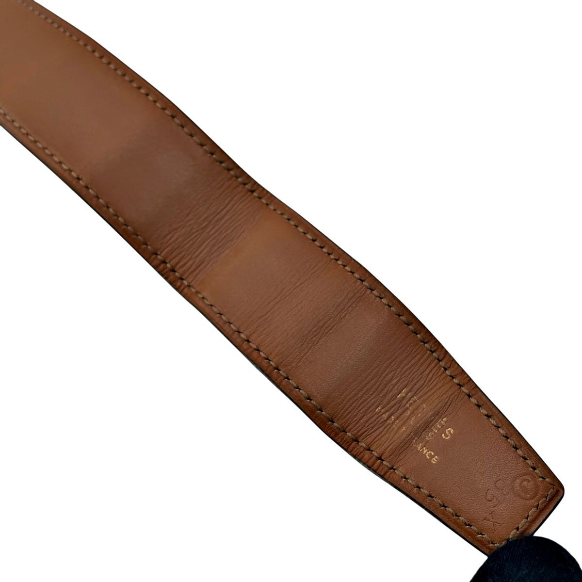 中古】 HERMES エルメス コンスタンス H レザーベルト ブラック