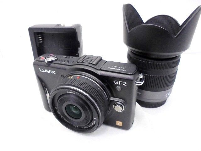 【中古】Panasonic LUMIX DMC-GF2 LUMIX 【中古】Panasonic パナソニック DMC-GF2 ホワイト + G VARIO 14
