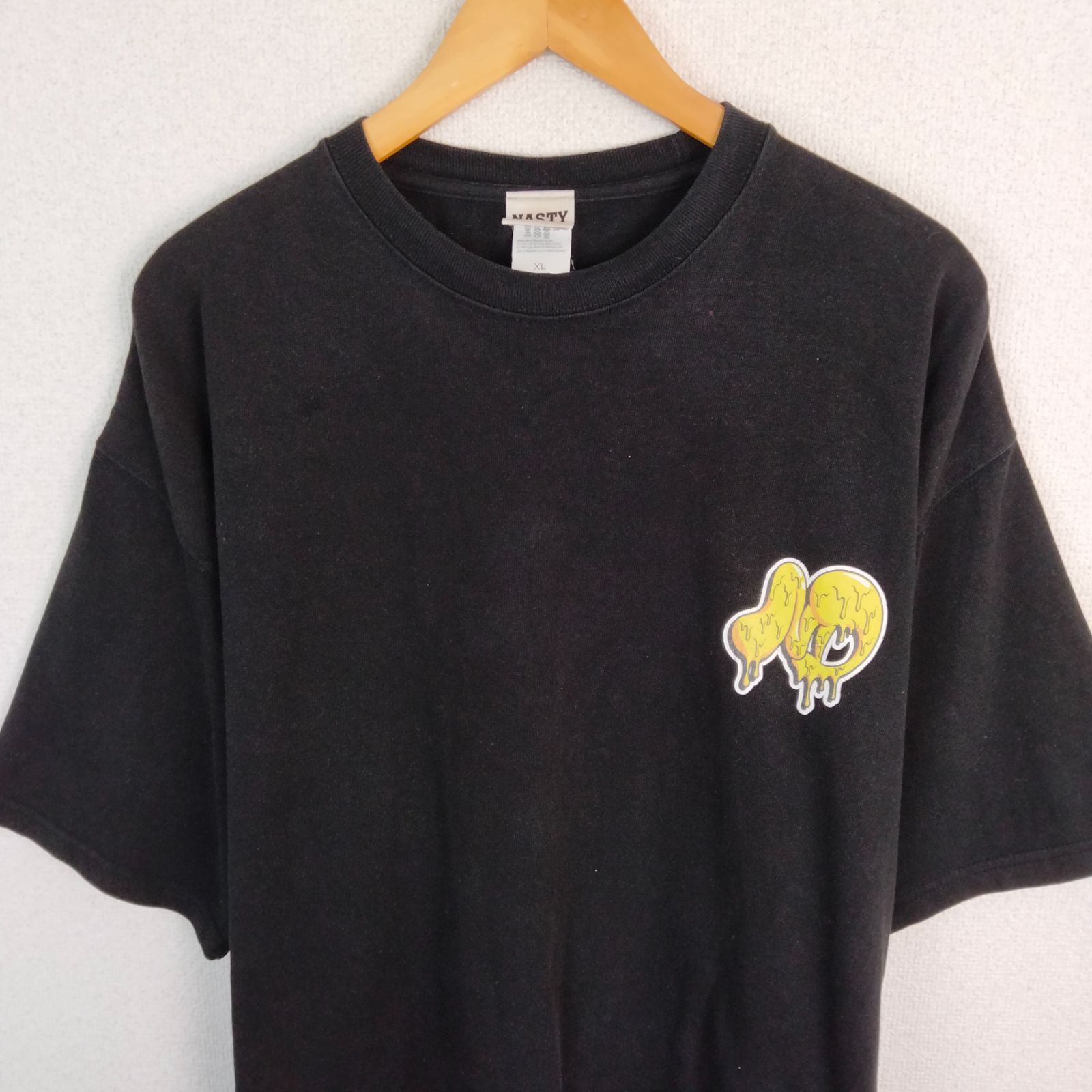 NASTY DOG ナスティドッグ Tシャツ キャラクタープリント ブラック XL 