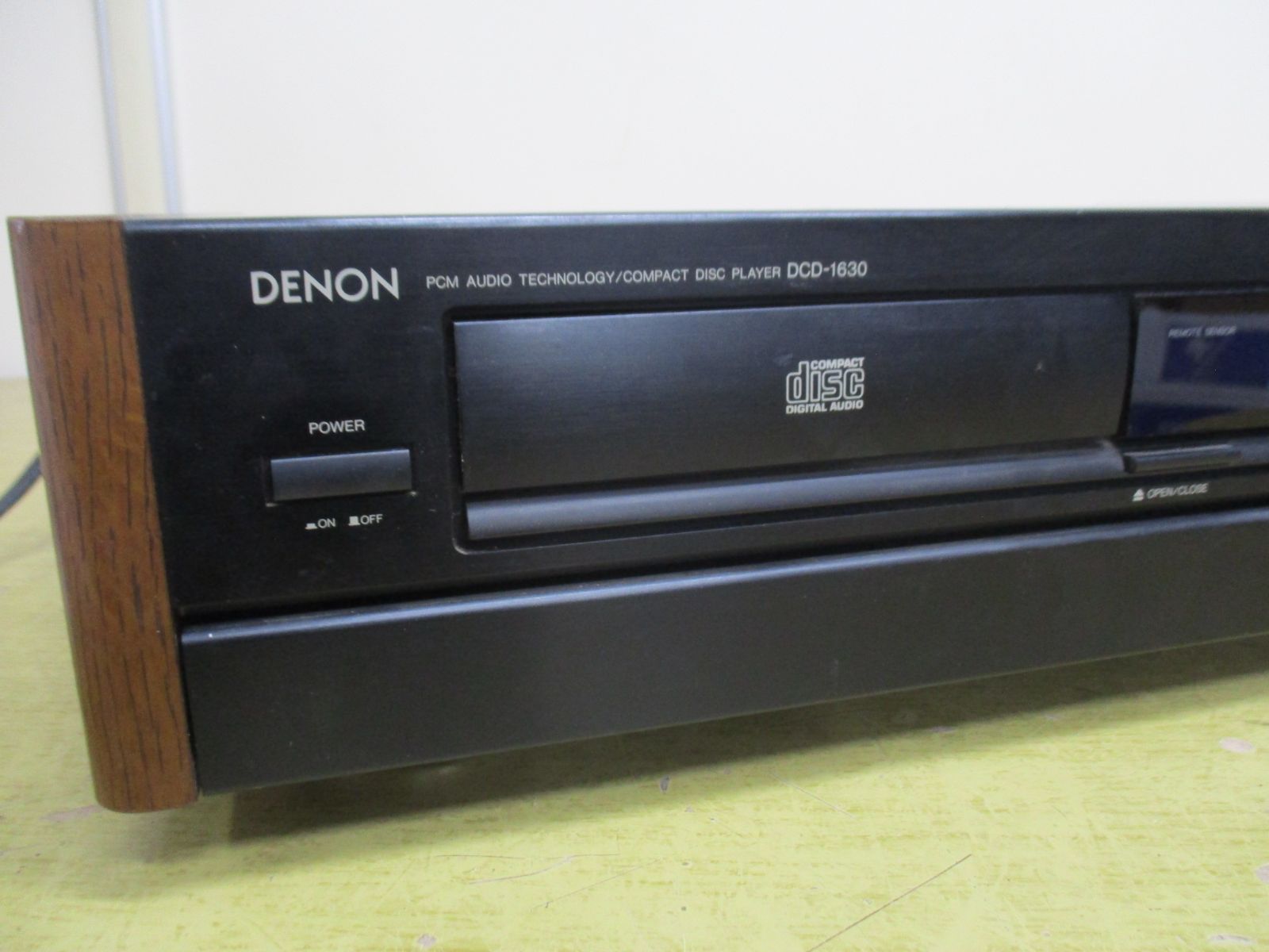 B166 DENON CDプレーヤー DCD-1630G B166 DENON CDプレーヤー DCD-1630G - メルカリ