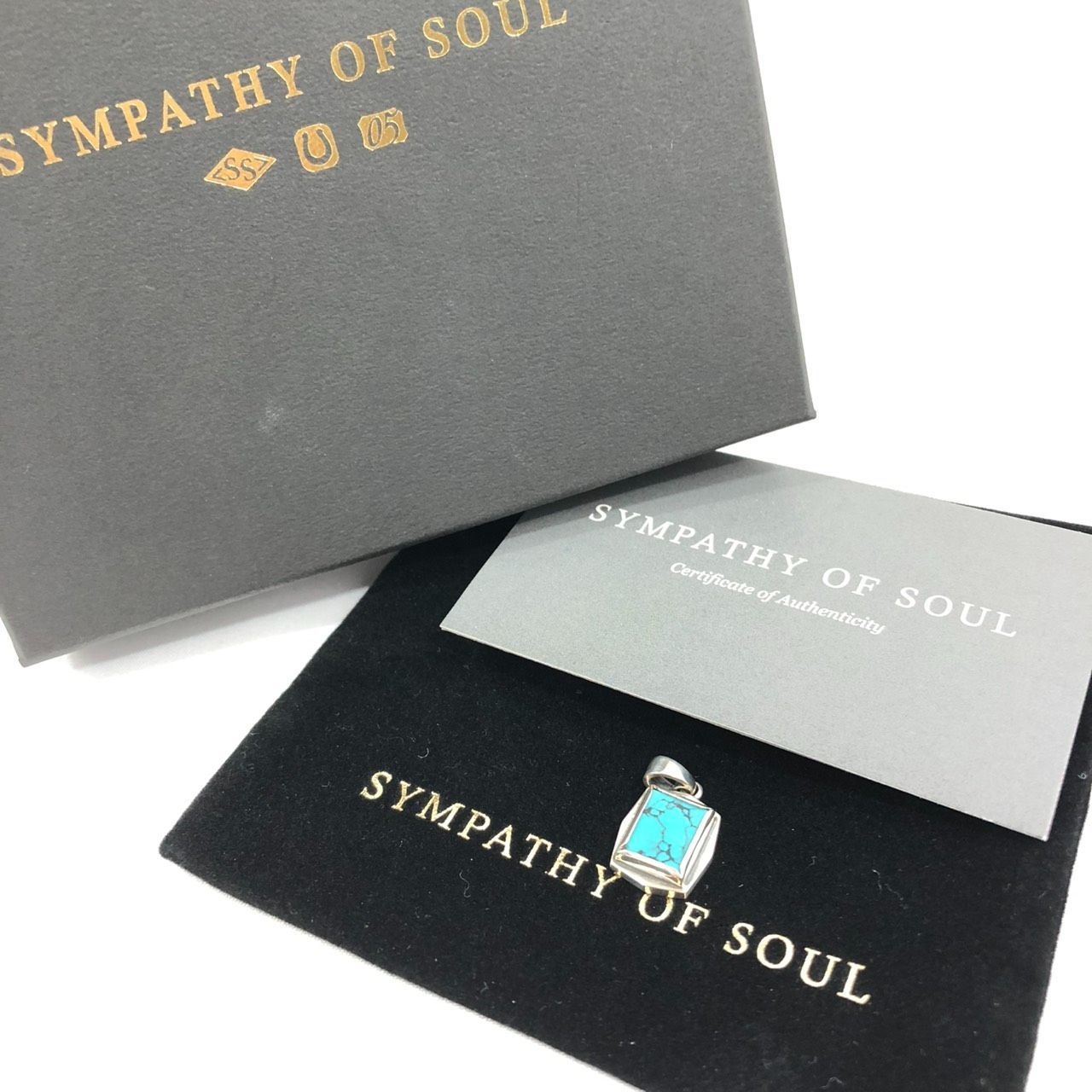 未使用品!!】 Sympathy of Soul シンパシーオブソウル ターコイズ 