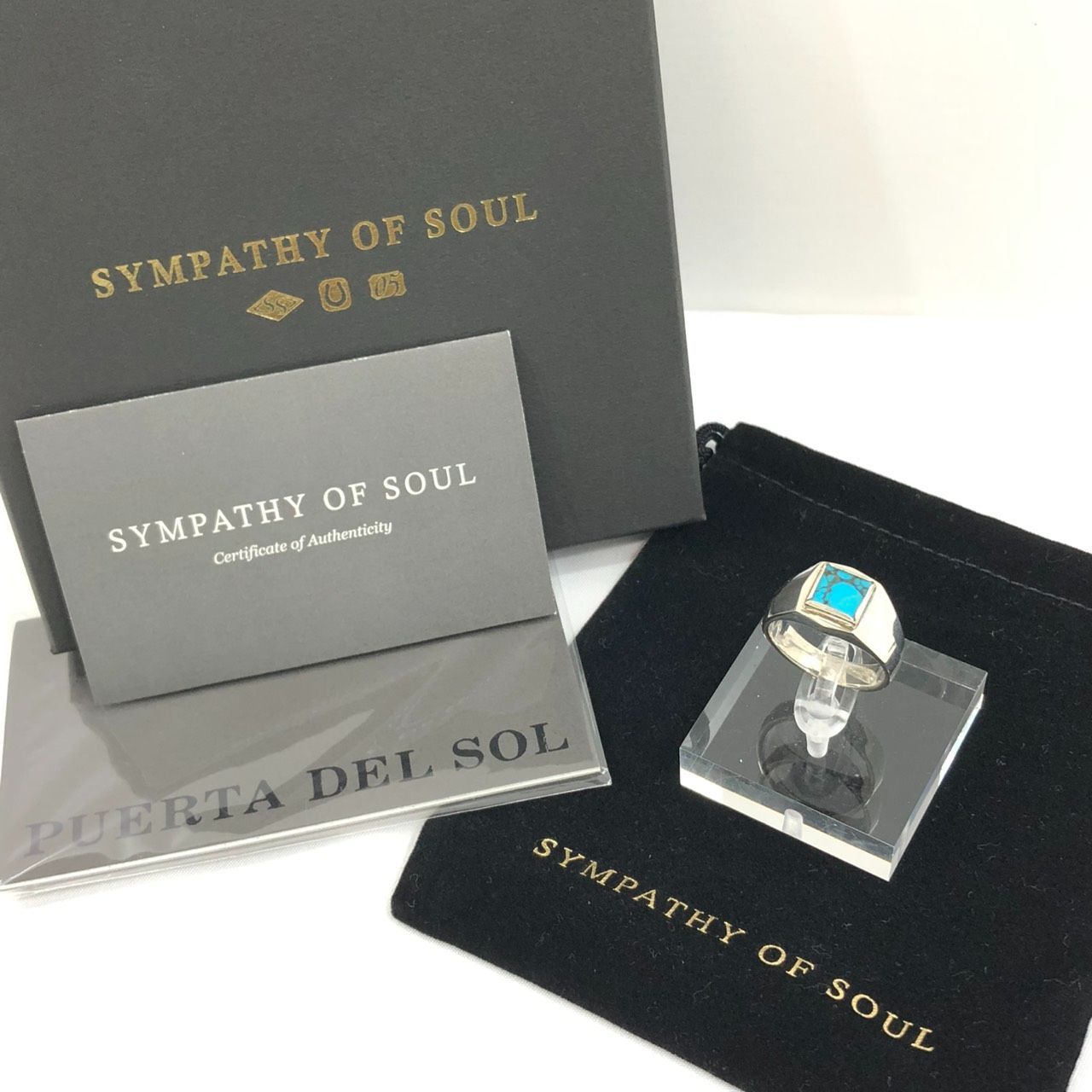 美品!!】 Sympathy of Soul シンパシーオブソウル ターコイズ リング 