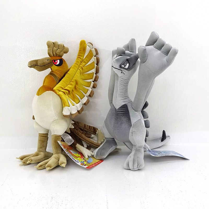 タグ付き】ポケモン 金銀25周年 ホウオウ ルギア ぬいぐるみ クリア