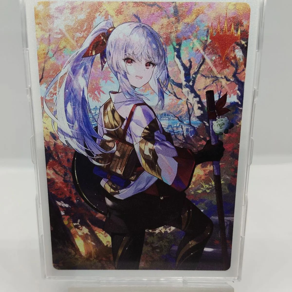 新品】MTG コマンダープロテクター 藤ちょこ×放浪皇：四季の旅路 秋