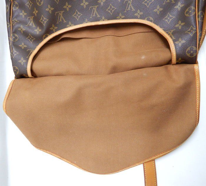 LOUIS VUITTON ルイヴィトン/ソミュール43/M42252/モノグラム ショルダーバッグ/ブラウン フランス製/FB3187 LOUIS VUITTON - LOUIS VUITTON ルイヴィトン/ソミュール43/M42252
