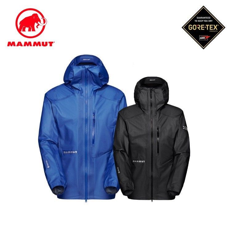 26春夏 マムート MAMMUT メンズ アイガー ノードワンド ライト ハードシェル フーデッド ジャケット 1010-32500 GORE-TEX ゴアテックス 防水 3レイヤー マウンテンパーカー フード付き
