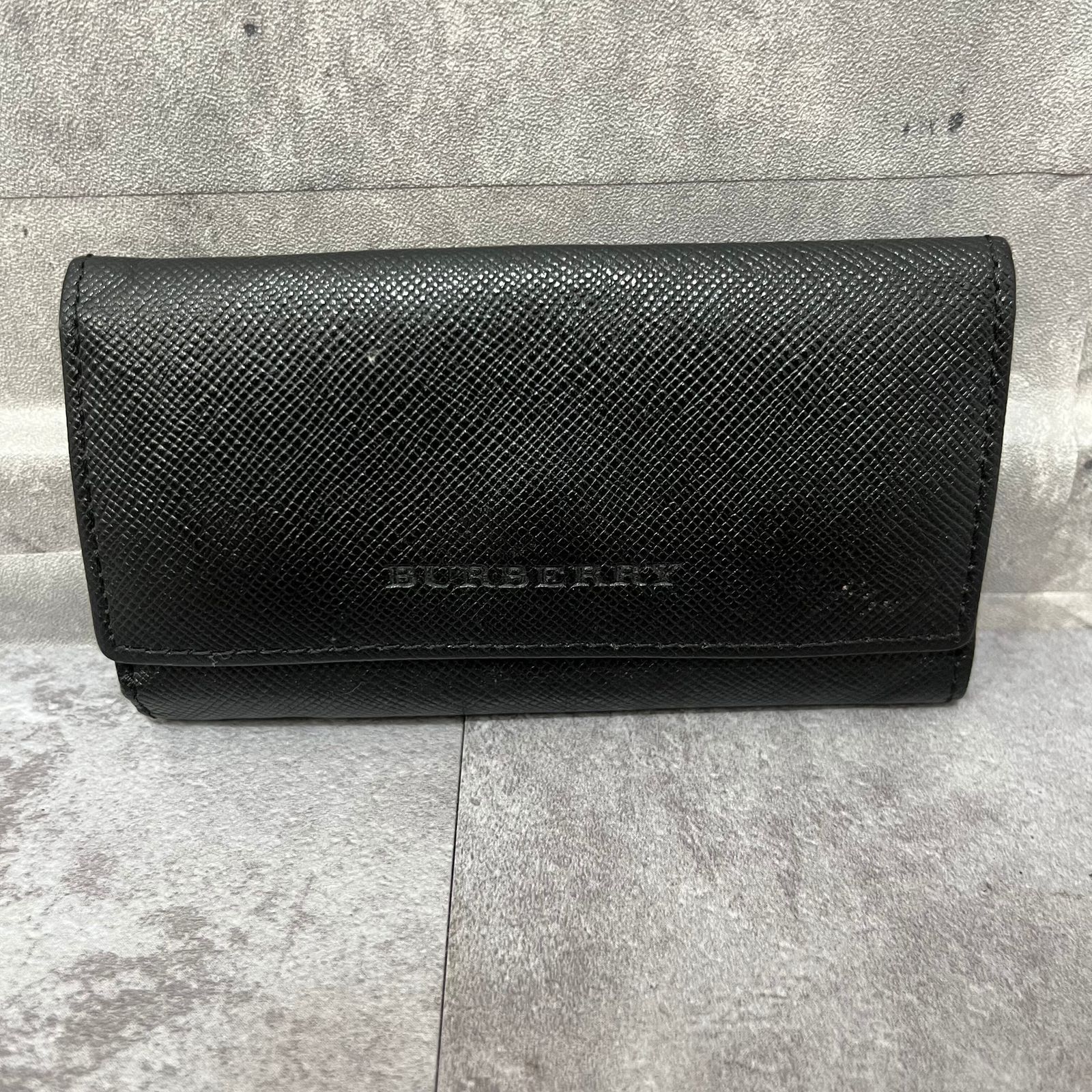 BURBERRY】バーバリー チェック柄キーケース ノバチェックモチーフ 