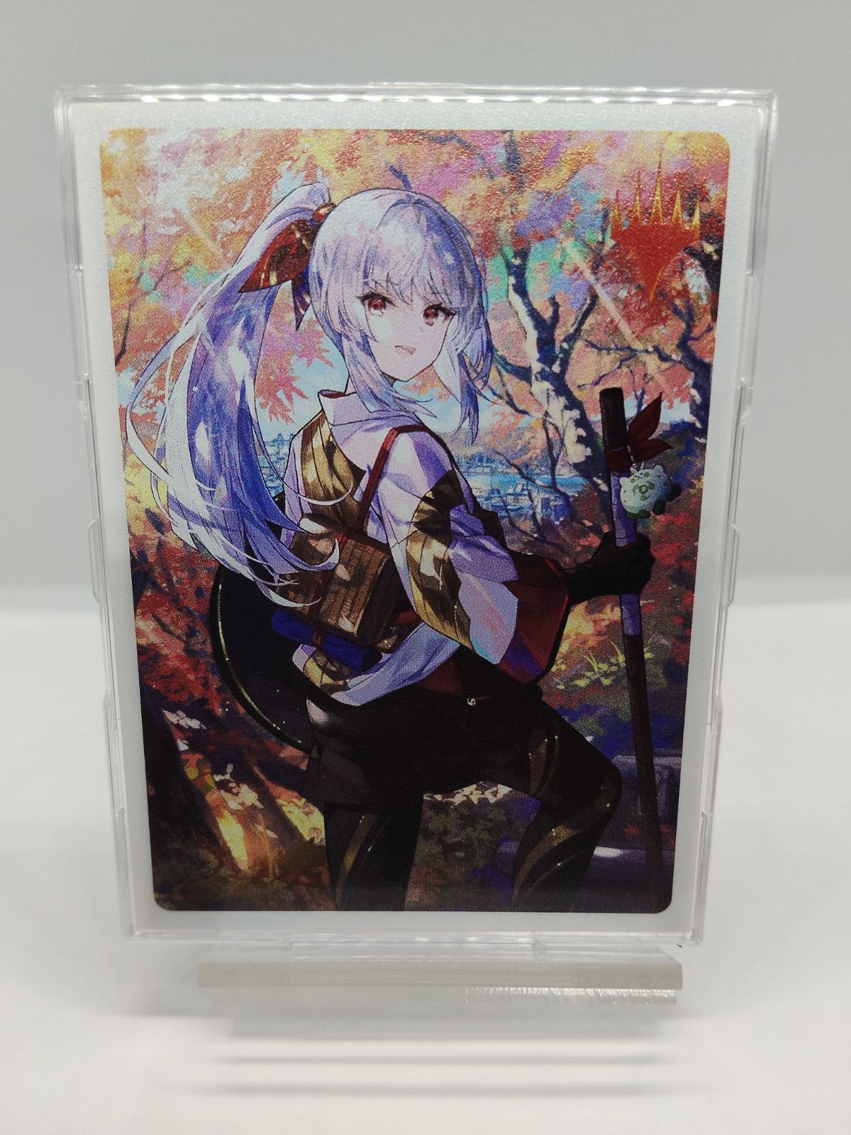 新品】MTG コマンダープロテクター 藤ちょこ×放浪皇：四季の旅路 秋