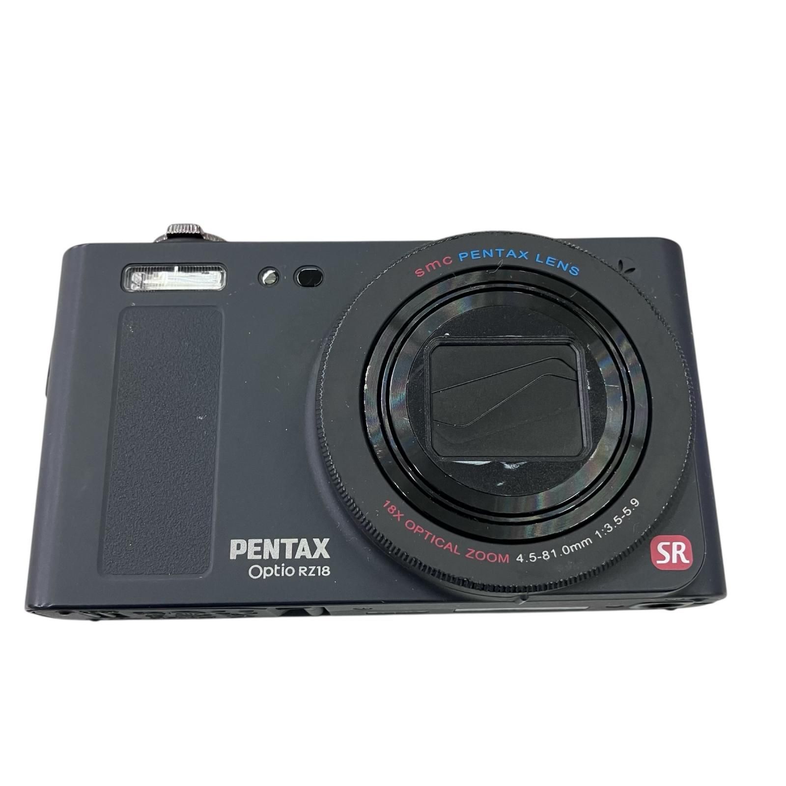 186000 動作未確認 PENTAX ペンタックス デジタルカメラ optio RZ18 