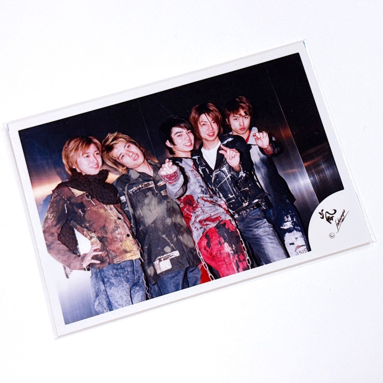 嵐 公式写真 1枚【A34】激レア 昔 嵐 ロゴ 旧ロゴ - メルカリ