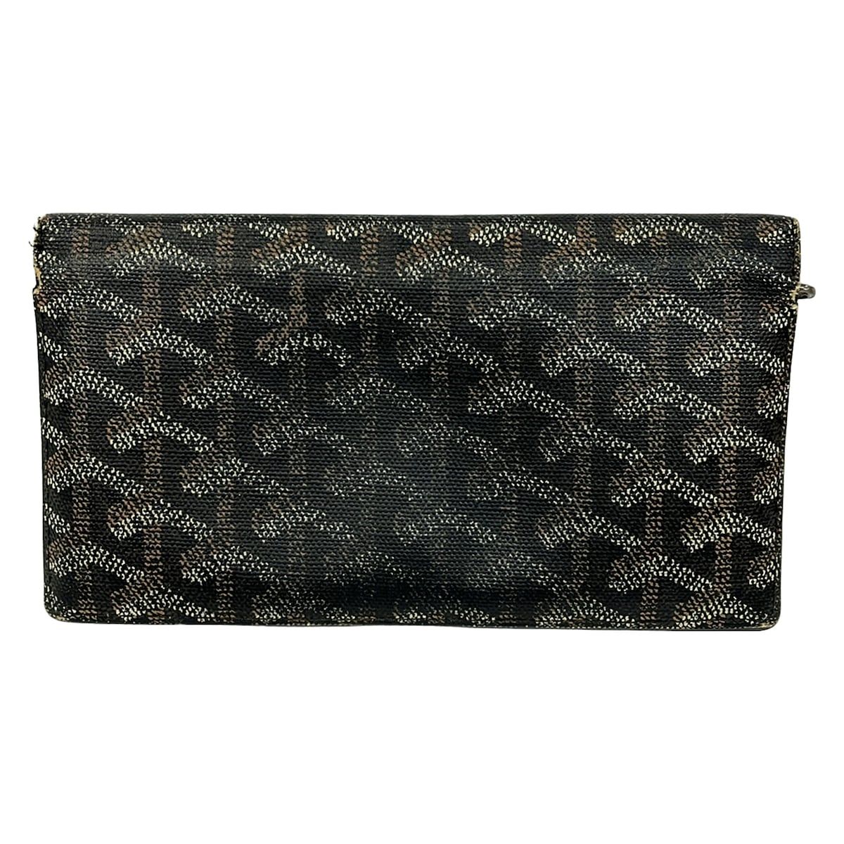 GOYARD(ゴヤール) 長財布 リシュリュー 黒×ベージュ×白 - メルカリ