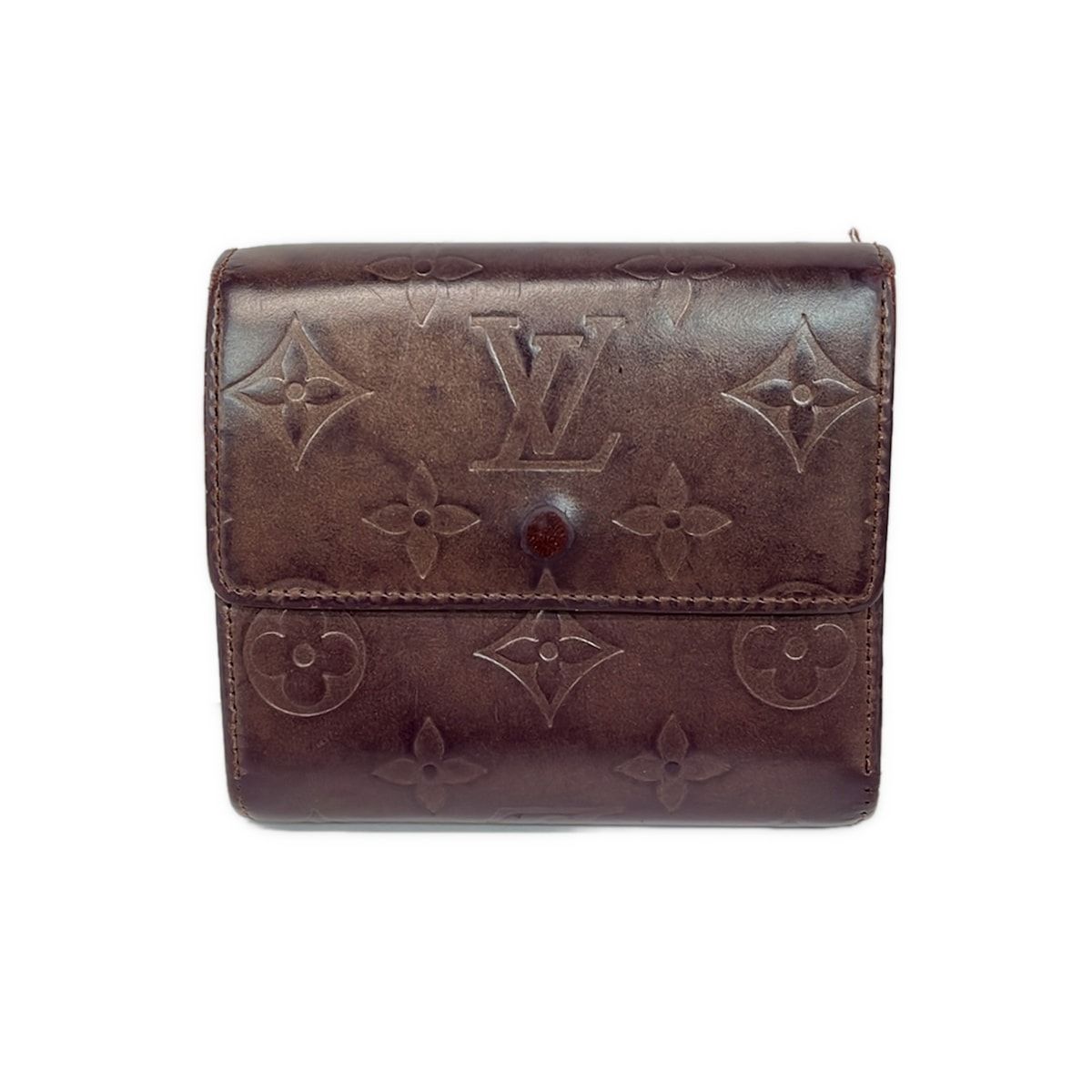 こ*マ様 極美品 ‼️ルイヴィトンモノグラムポルトモネビエヴィエノワ二つ折り財布 LOUIS VUITTON(ルイヴィトン) Wホック財布 モノグラムマット美品