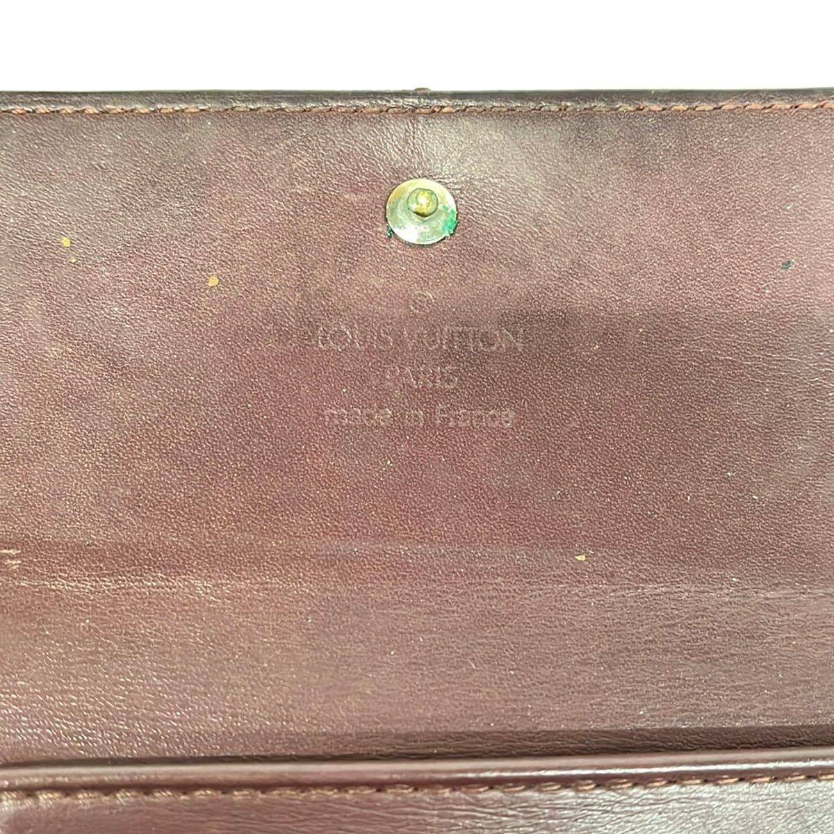 LOUIS VUITTON(ルイヴィトン) Wホック財布 モノグラムマット美品