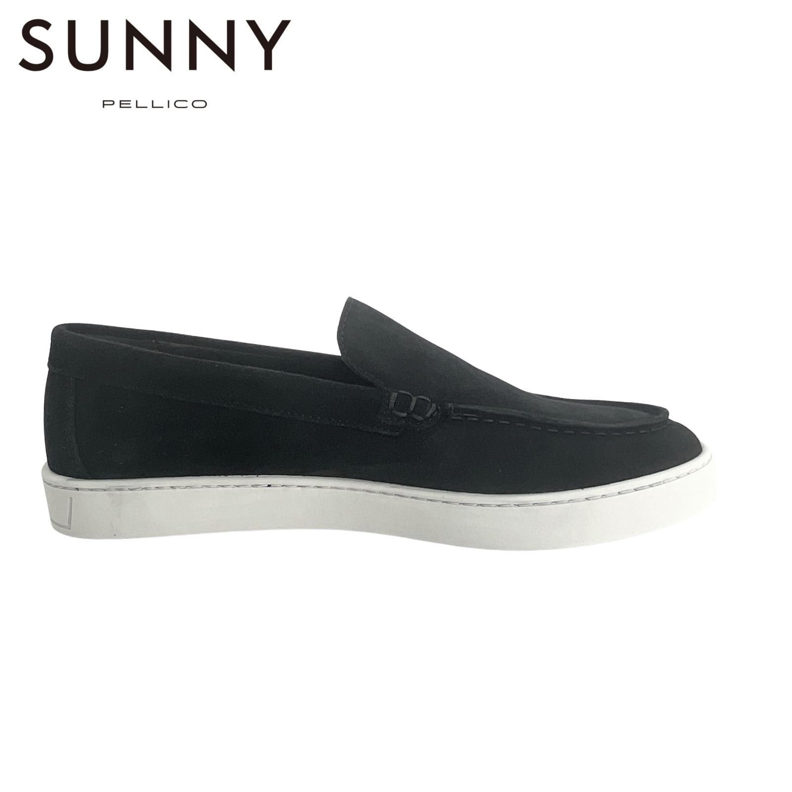 未使用品 PELLICO SUNNY BARTEX スウェードレザー スリッポン 