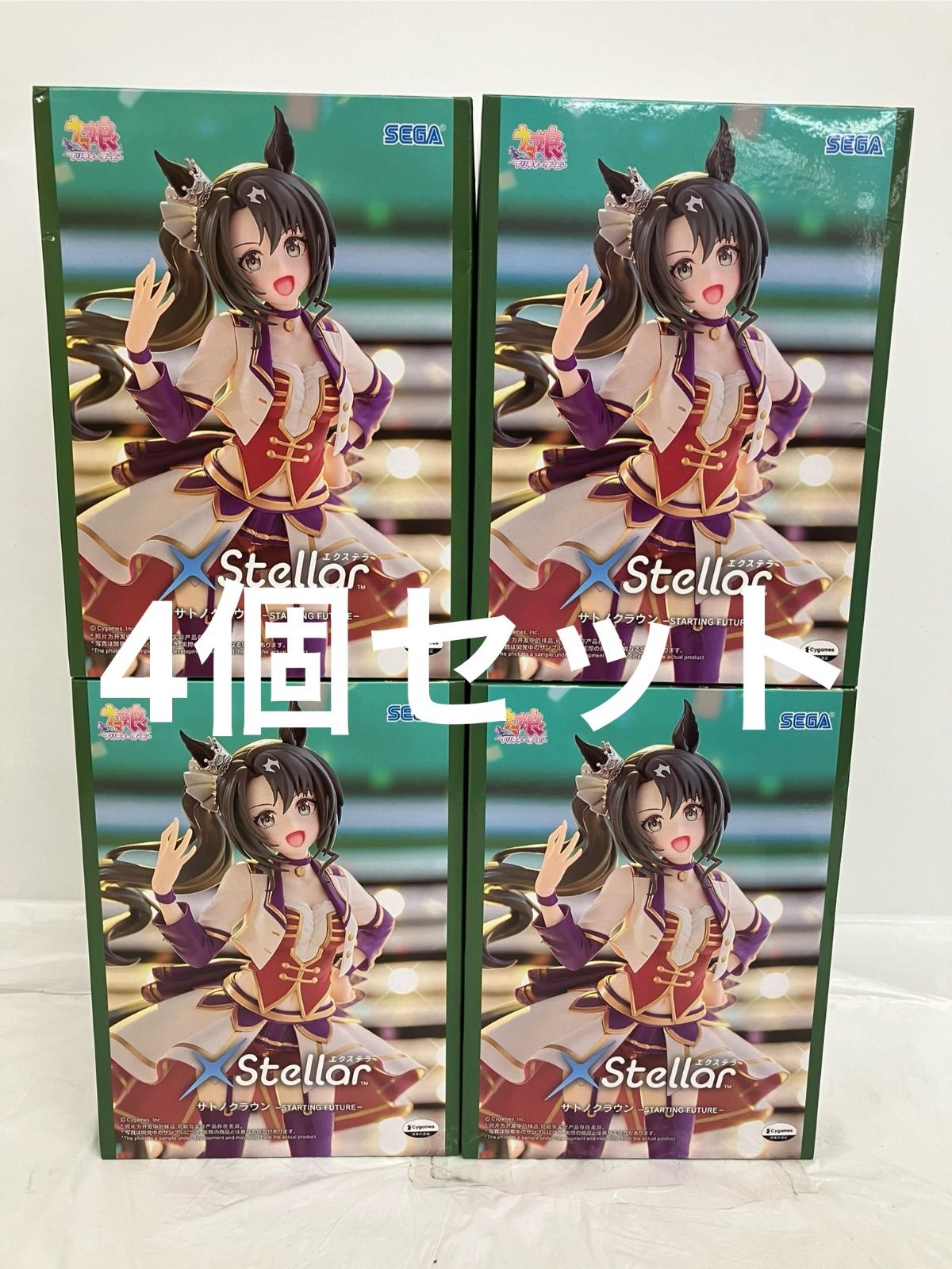 ウマ娘 フィギュア 4点セット ウマ娘】フィギュアセット 4体 - メルカリ