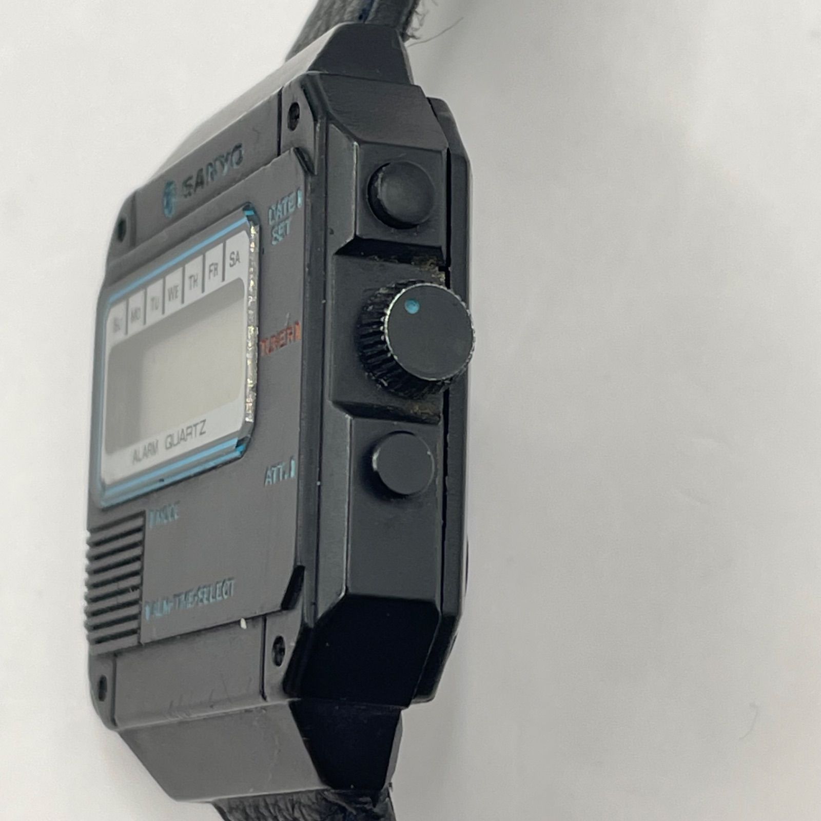 激レア】三洋電機 SANYO R100P ラジオウォッチ デジタル 不動ジャンク 