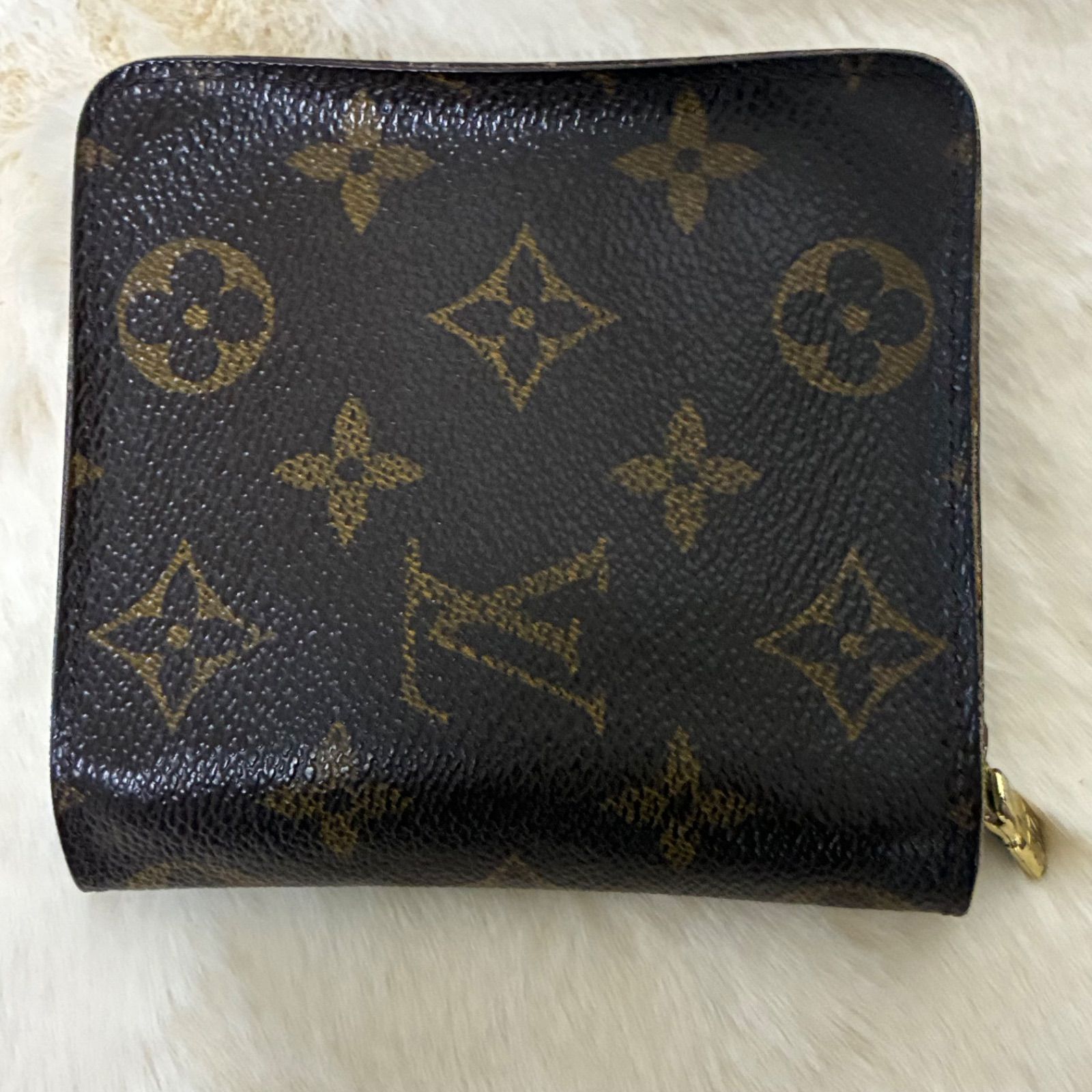 ルイヴィトン Louis Vuitton モノグラム コンパクトジップウォレット 