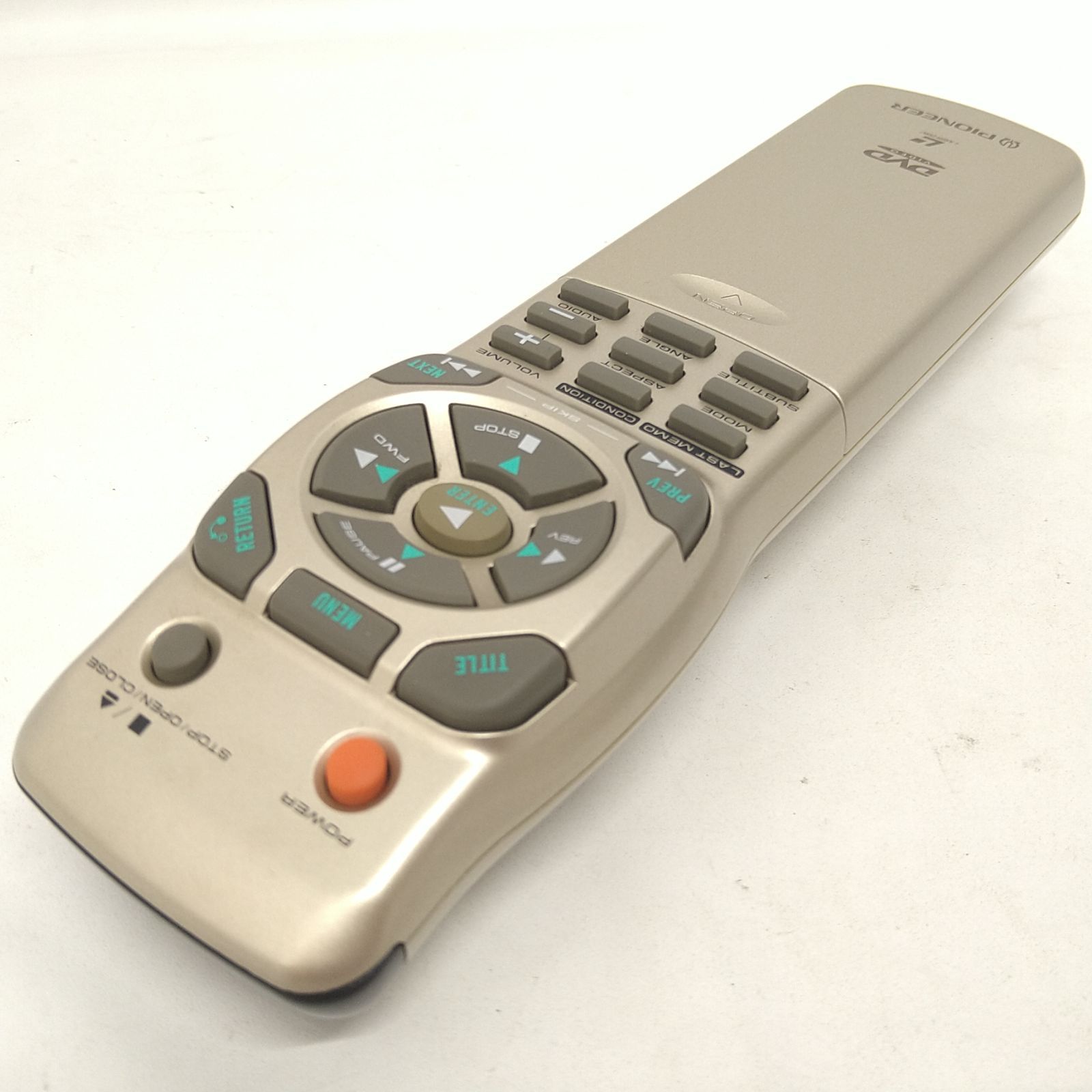【中古】パイオニア DVD LDリモコン CU-DV002 中古／動作確認済み】Pioneer パイオニア DVD LDプレイヤー DVL-9用
