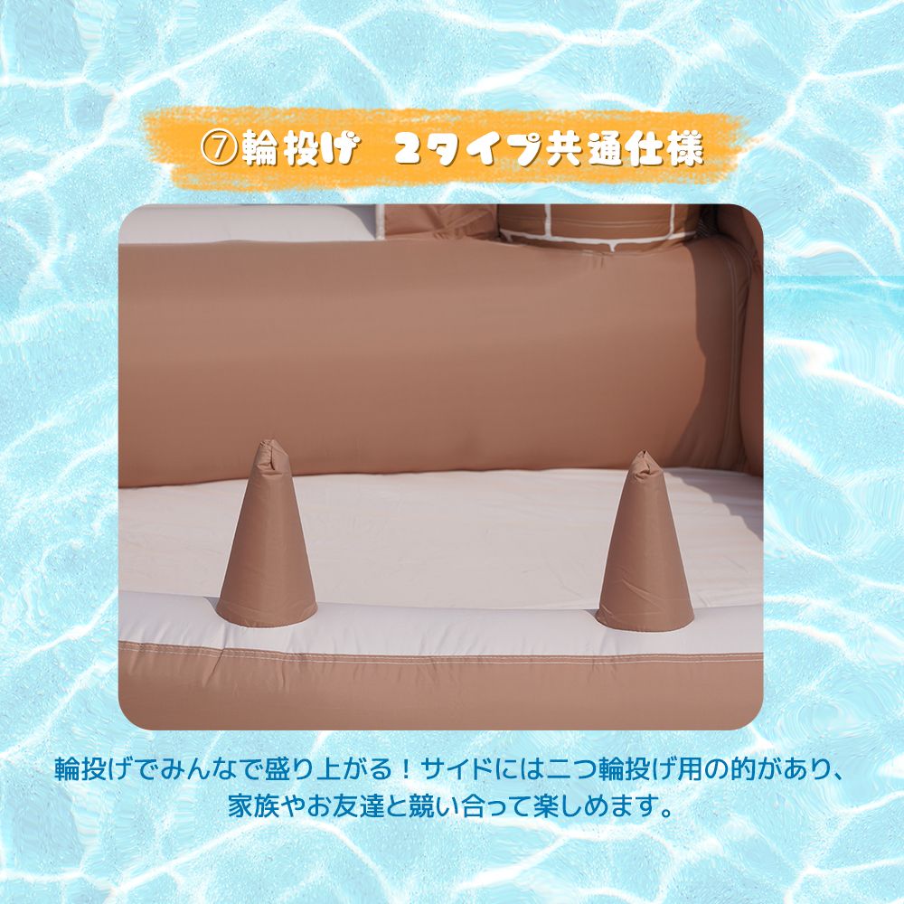 大人気｜【タイプA】 大型 プール エアー 遊具 滑り台 ビニールプール 
