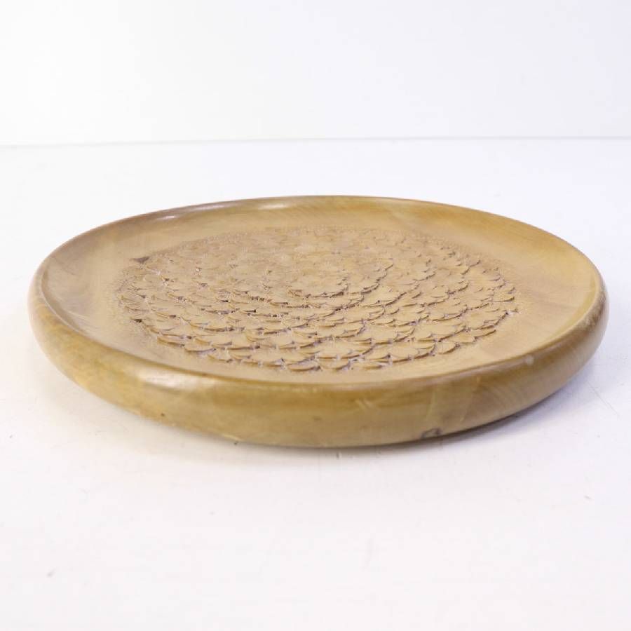 軽井沢彫り　丸盆　桜紋 SHIBAZAKI（軽井沢彫シバザキ）Online Store/家具・インテリアの通販