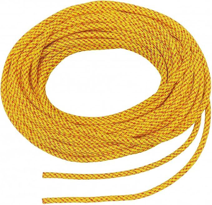 Courant SQUIR 2.0 スクワイア 11.5mm ロープ ツリークライミング ツリーケア アーボリスト ツリークライミング (イエロー, 50m)