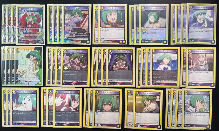 デッキ】マクロス 黄 ランカ【UNIONARENA】※ST2枚入り ユニオン