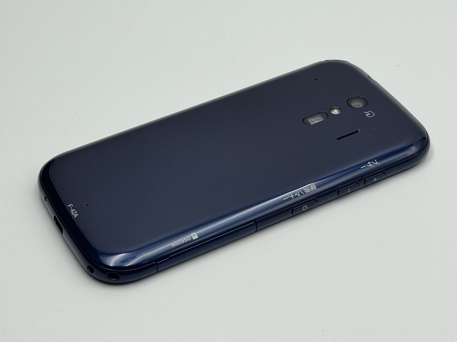中古B】らくらくスマホ F-42A ネイビー SIMフリー - メルカリ