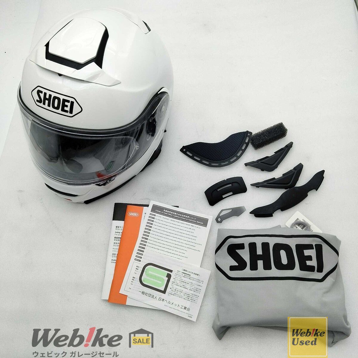 SHOEI NEOTEC2 ネオテック2 + SRL2 システムヘルメット インカムセット
