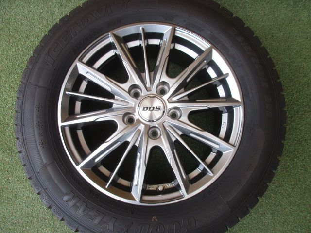 送料込み DOS 215/60R16 スタッドレスタイヤ4本SET ヴェゼル CX-3 