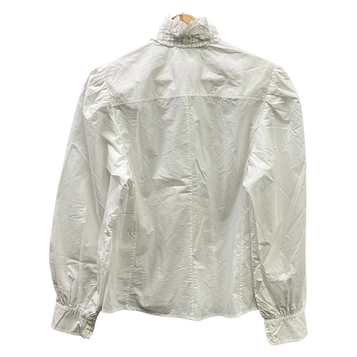 ISABEL MARANT ETOILE(イザベルマランエトワール) 長袖シャツブラウス サイズ36 S レディース美品  - 白 レース ISABEL MARANT ETOILE(イザベルマランエトワール) 長袖シャツブラウス