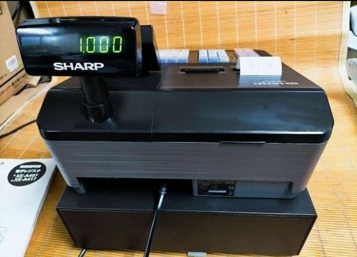 SHARP　レジスターXE-A407　PC連携型スキャナー付き　n2055 SHARP レジスターXE-A407 PC連携型スキャナー付き n2055 【公式通販】