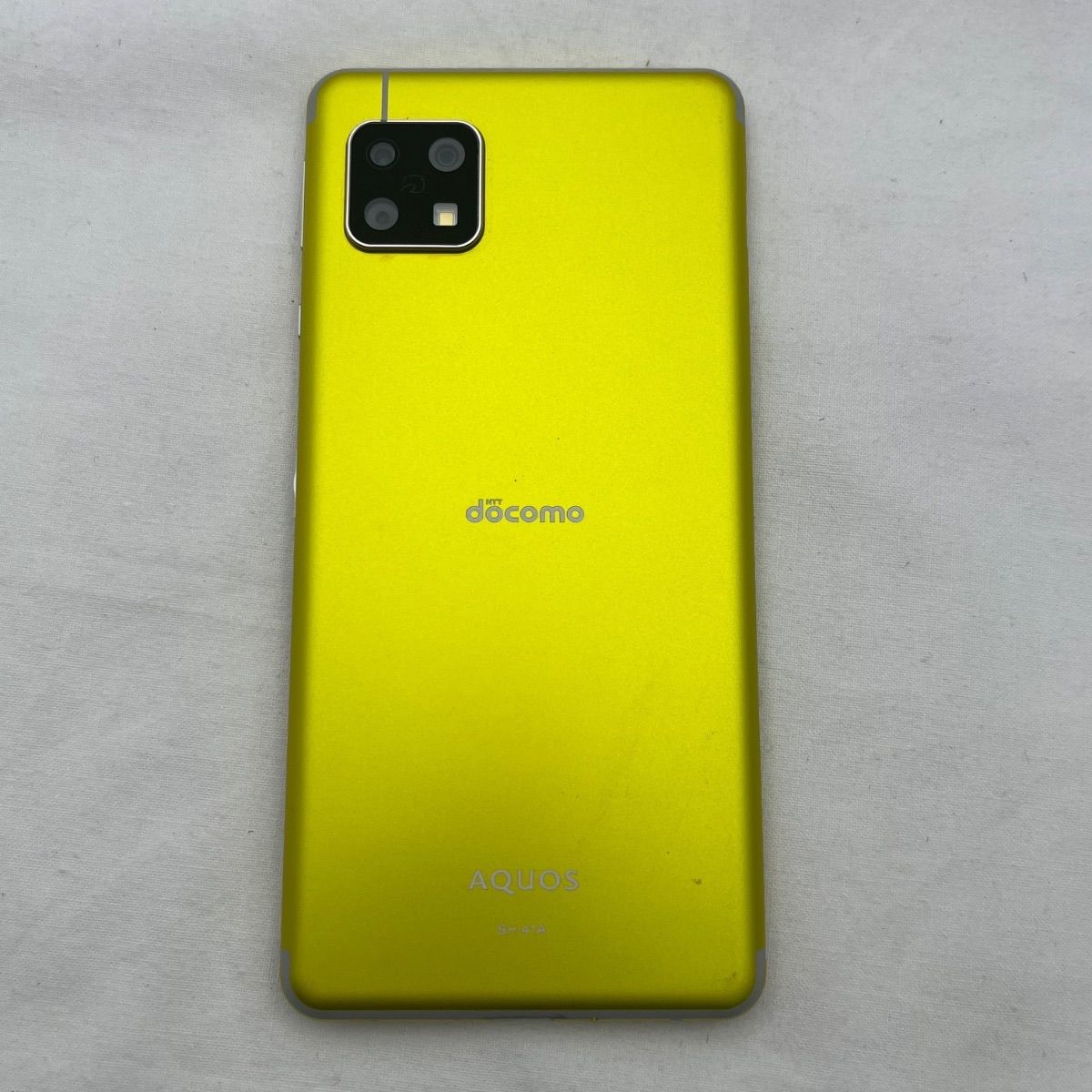SHARP AQUOS sense4 SH-41A バッテリー良好 イエロー- メルカリ