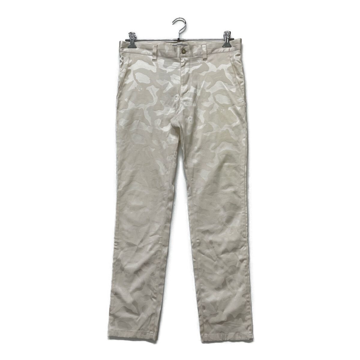 定番大人気★MARK&LONA★カモフラ柄パンツ★白 中古 メンズ マークアンドロナ MARK&LONA パンツ XL 白 ホワイト 訳