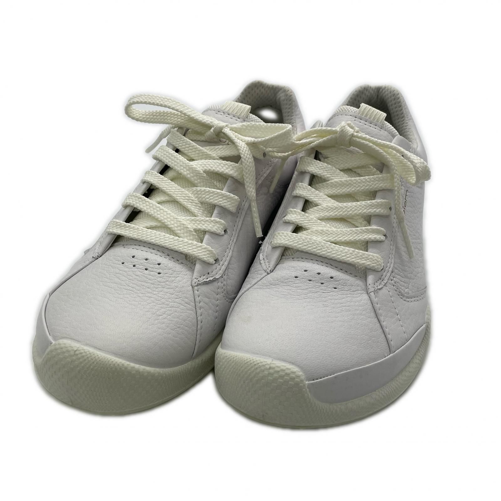 未使用品 エコー ecco ゴルフシューズ EU37 23.5cm ホワイト BIOM 
