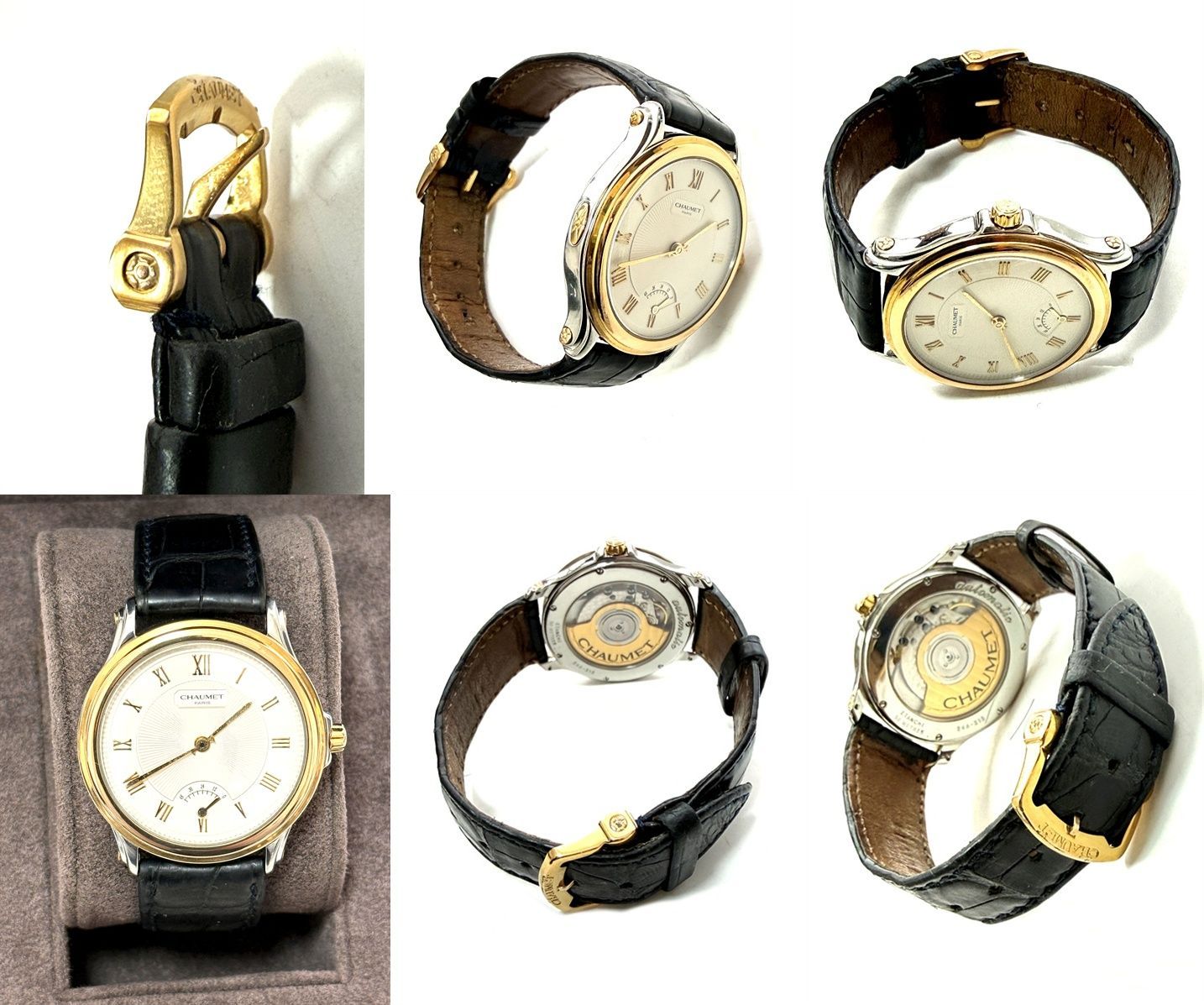 アクィラ CHAUMET ショーメ パワー AQUILA レア YG×SS 廃番 パワー 