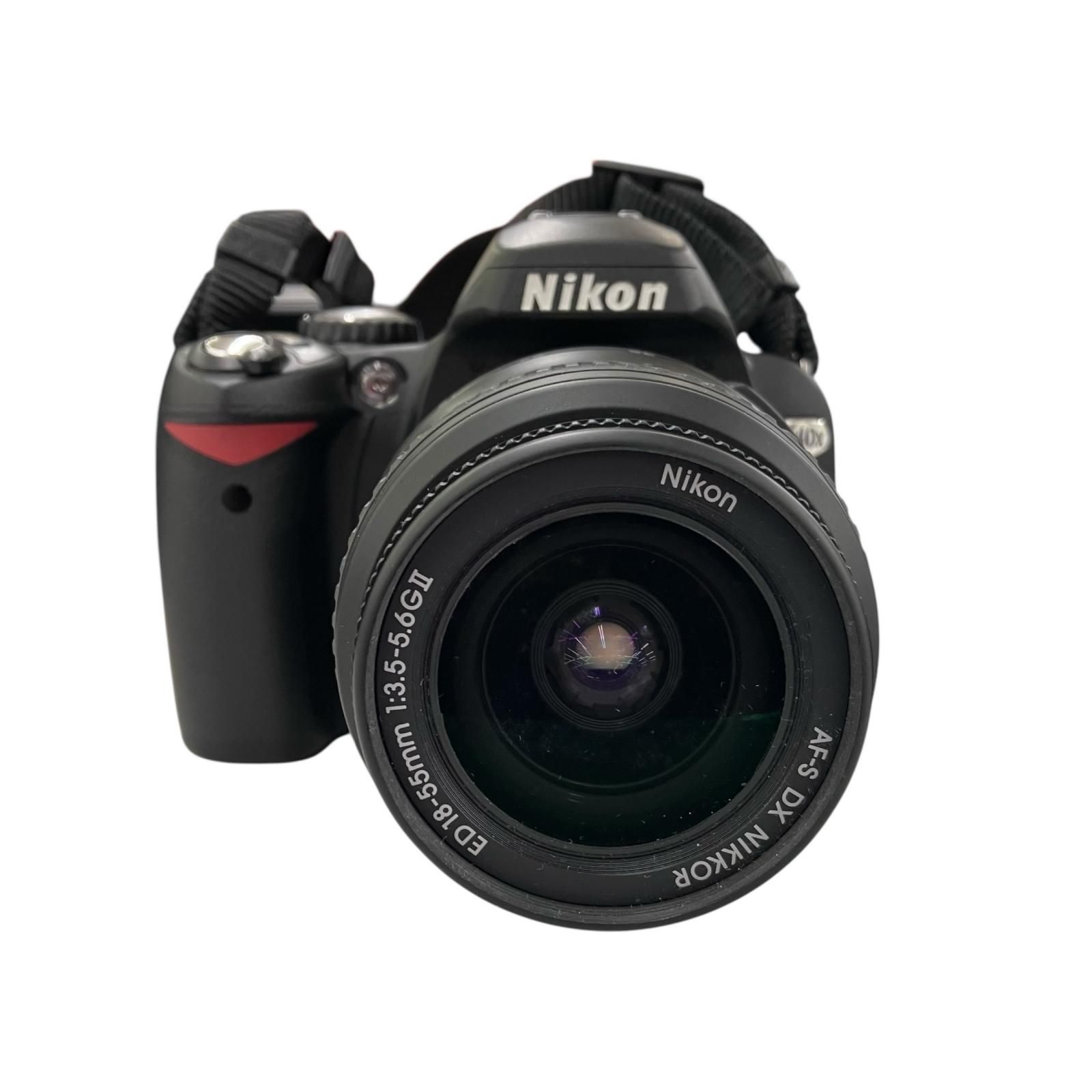 186000 現状品 Nikon ニコン デジタル一眼レフ D40  NKR-D40 【レンズ】 DX AF-S NIKKOR 18-55mm 1:3.5-5.6G ED  ブラック [0000000001082] Amazon.com : Nikon D40x 10.2MP Digital SLR Camera with 18-55mm f