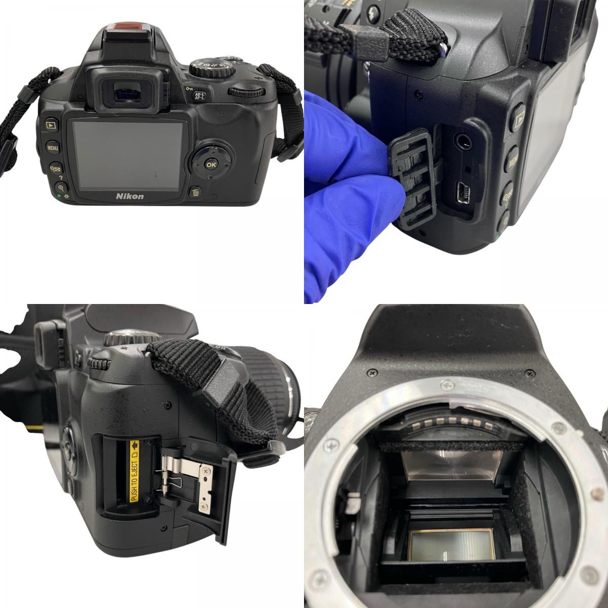 Nikon D40X デジタル一眼レフカメラセット 186000 動作確認済み Nikon ニコン D40X デジタルカメラ 一眼レフ
