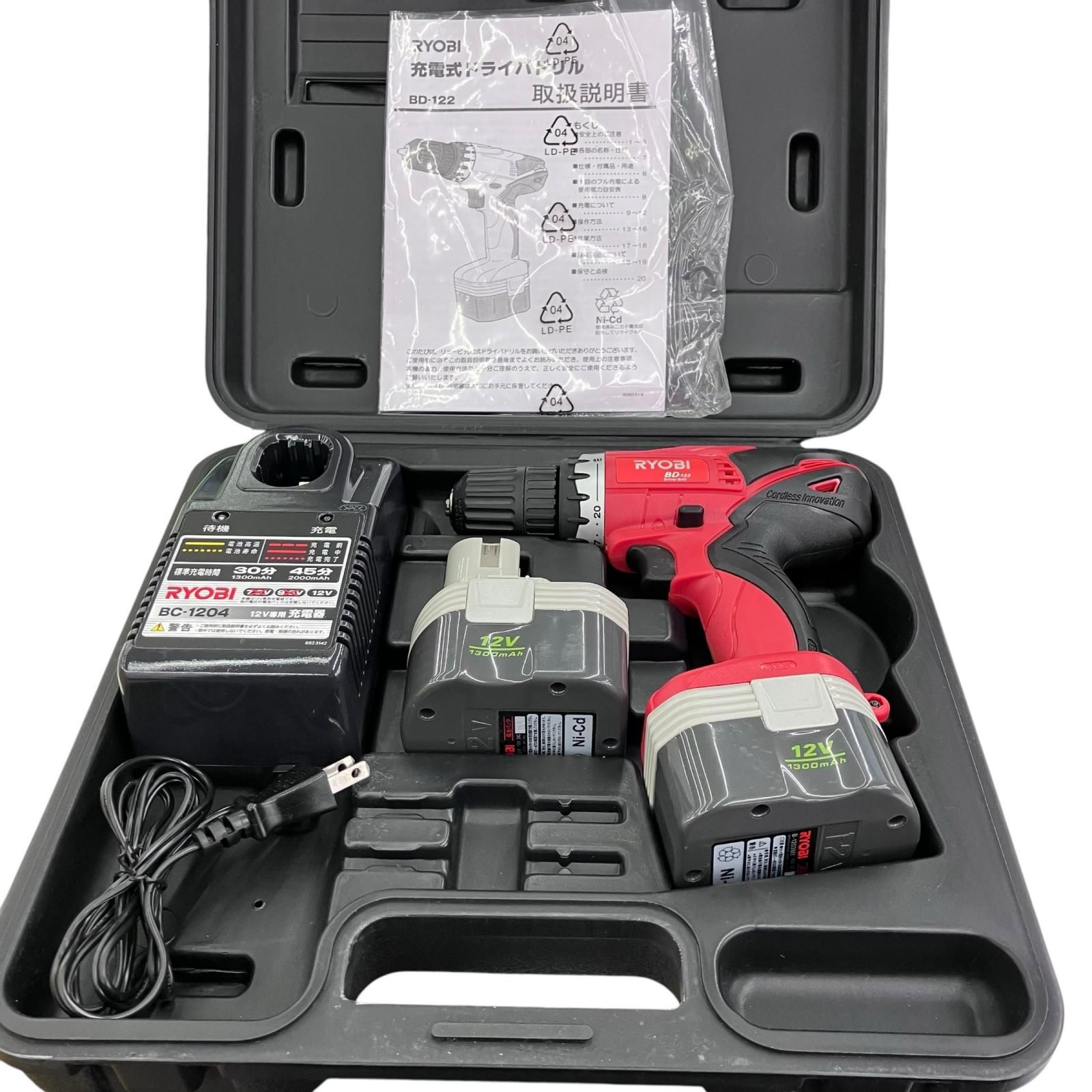 186000 通電確認のみ RYOBI リョービ 電動工具 ドライバー ドリル 
