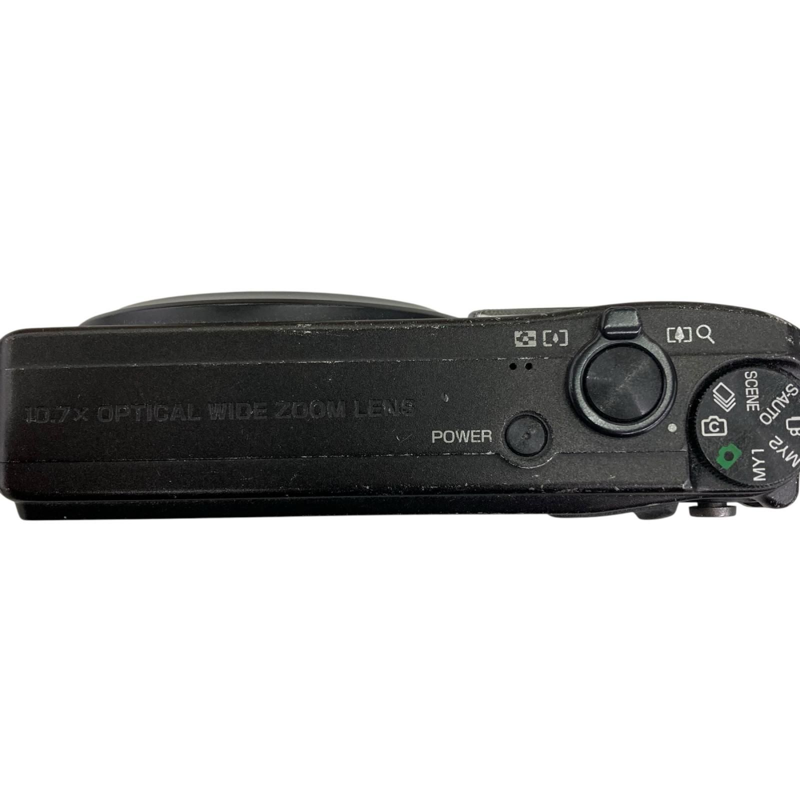 186000 通電確認のみ RICOH リコー デジタルカメラ CX4 黒 - メルカリ
